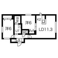 ガーデン琴似の間取り