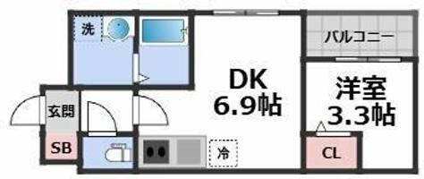 物件の間取り画像
