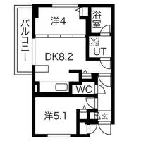 ラ・クラッセ札幌リードスクエアの間取り