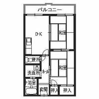 大阪府泉大津市東豊中町1丁目(アパート)の賃貸物件の間取り