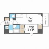 シーズンフラッツ梅田NORTHの間取り