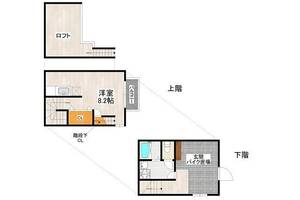福岡県福岡市西区今宿1丁目(アパート)の賃貸物件の間取り