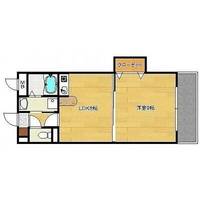 福岡県福岡市博多区竹下2丁目(マンション)の賃貸物件の間取り