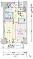 愛知県名古屋市中区丸の内2丁目(マンション)の賃貸物件の間取り
