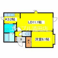 物件の間取り画像