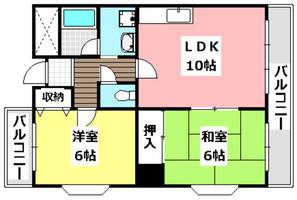 物件の間取り画像