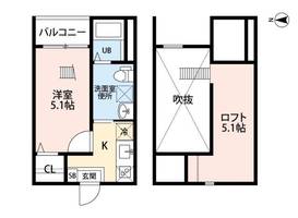 カミノサントゥアリオ205の間取り