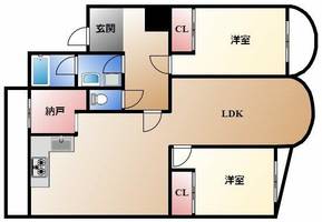 物件の間取り画像