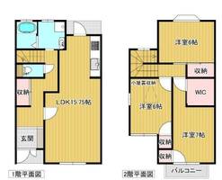 物件の間取り画像