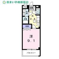 愛知県碧南市植出町5丁目(アパート)の賃貸物件の間取り