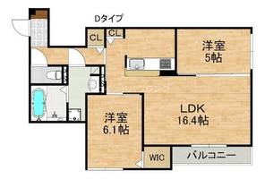 物件の間取り画像