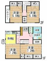 物件の間取り画像