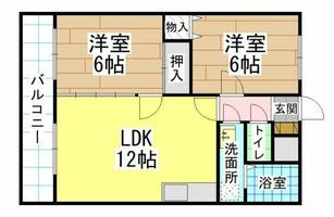 物件の間取り画像