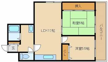 物件の間取り画像