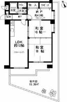 甲南オークス岡本の間取り