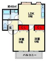物件の間取り画像
