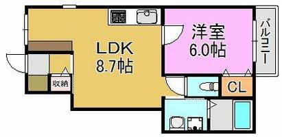 物件の間取り画像