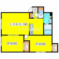 物件の間取り画像
