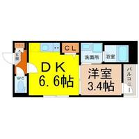 愛知県名古屋市天白区野並1丁目(アパート)の賃貸物件の間取り