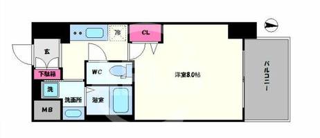 物件の間取り画像