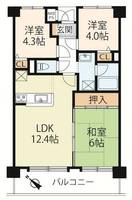 物件の間取り画像