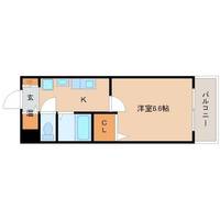 レジスコート東難波1の間取り