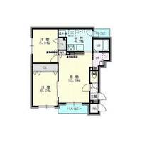 北海道札幌市西区八軒九条東5丁目(マンション)の賃貸物件の間取り