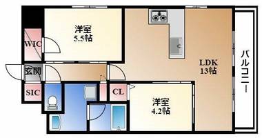 物件の間取り画像