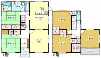 物件の間取り画像