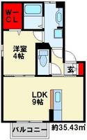 物件の間取り画像