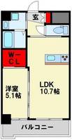 VERDE TOBATAの間取り