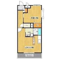 愛知県名古屋市名東区引山1丁目(マンション)の賃貸物件の間取り