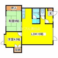 物件の間取り画像