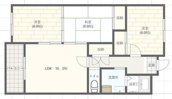 物件の間取り画像