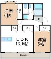 物件の間取り画像