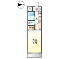 愛知県長久手市仏が根(マンション)の賃貸物件の間取り