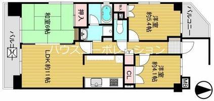 物件の間取り画像