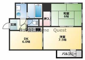 物件の間取り画像