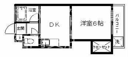 プレジデントハウスⅡ503の間取り