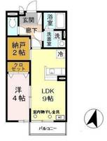 物件の間取り画像