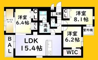 物件の間取り画像