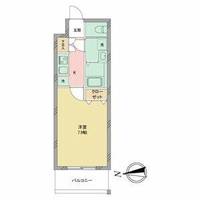 愛知県名古屋市北区志賀本通1丁目(マンション)の賃貸物件510の間取り