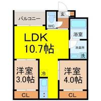 物件の間取り画像