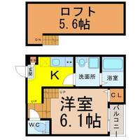 愛知県名古屋市中川区福住町(アパート)の賃貸物件の間取り