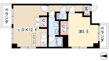 物件の間取り画像