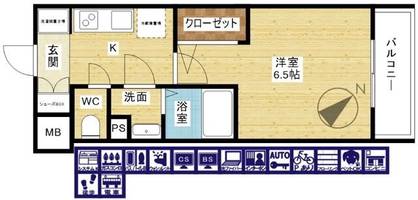 物件の間取り画像