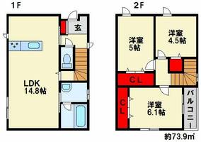 物件の間取り画像