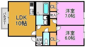 物件の間取り画像