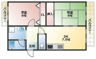 物件の間取り画像