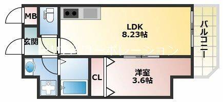 物件の間取り画像